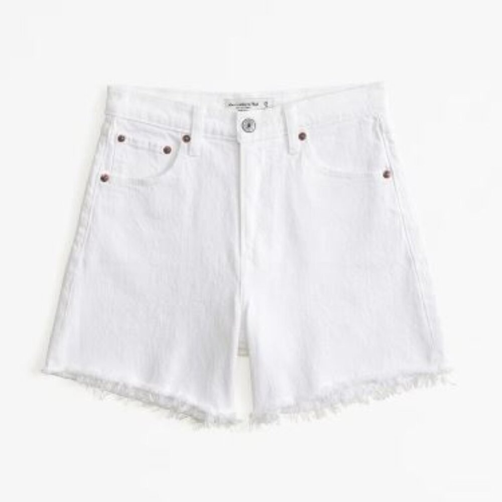 Abercrombie & Fitch High Rise Dad Short 26 NWOT